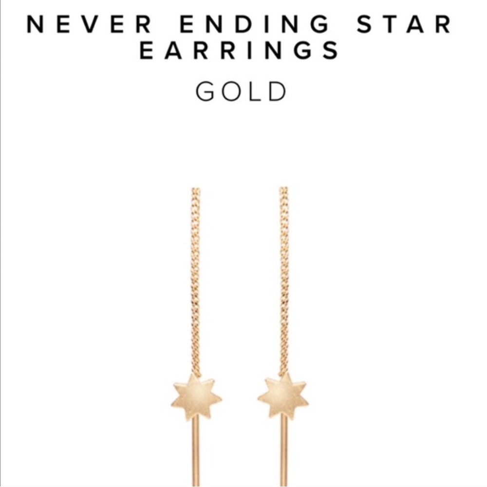 India Hicks Never Ending Star Earrings